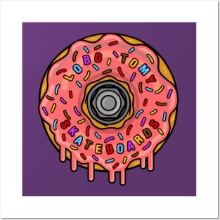 DONUT SKATEBOARD WHEEL by Lobo Tomy Posters and Art